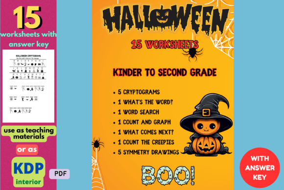Download Halloween Worksheets with Answer Key - Halloween Collection