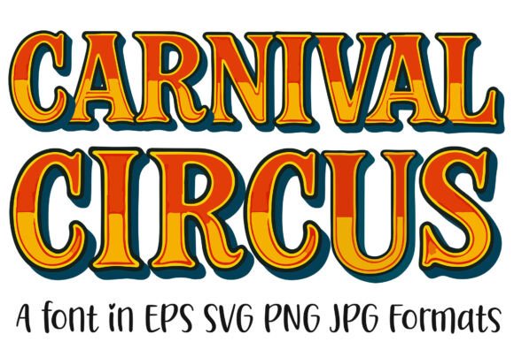 Download Carnival Circus Alphabet Lettering ABC - Alphabet Collection