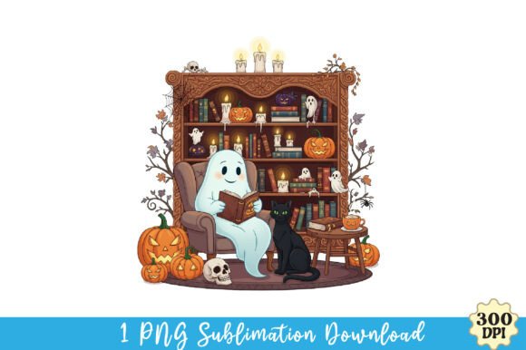 Download Retro Halloween Cat Ghost Png - Halloween Collection