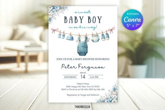 Download Boy Baby Shower Invitation L Baby Cloth - Invitation Collection