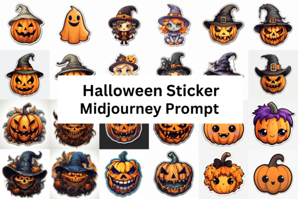 Download Ai Prompt for Halloween Sticker - Halloween Collection